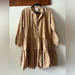 Gingham Lullaby club dress